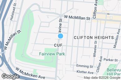 Map image of the property - 2314 Ravine St