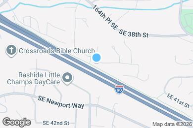 Map image of the property - 16427 SE 39th Pl