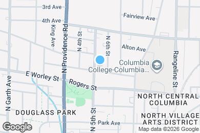 Map image of the property - 507 Hickman Ave