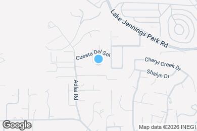 Map image of the property - 13653 Cuesta del Sol