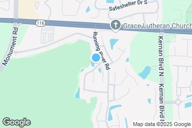 Map image of the property - 12127 Rush Creek Dr N