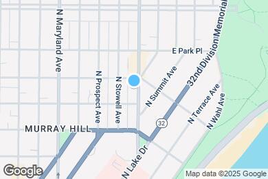 Map image of the property - 2577 Downer