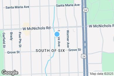 Map image of the property - 16895 Lenore Ave