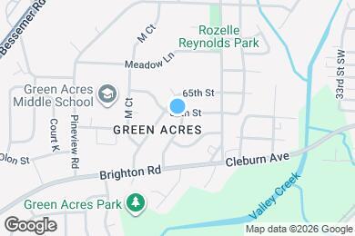 Map image of the property - 1409 66th St