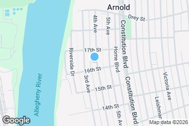 Map image of the property - 1611 4th Ave