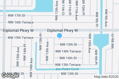 Map image of the property - 1138 NW 15th Terrace