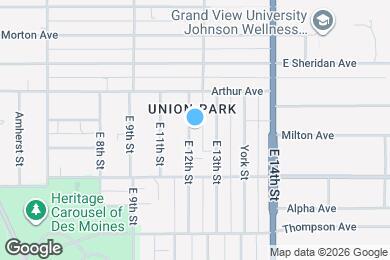 Map image of the property - 2343 E 12th St