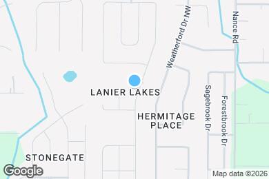 Map image of the property - 409 Summer Cove Cir NW