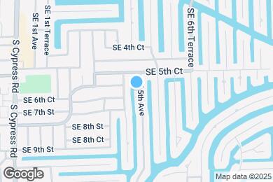 Map image of the property - 621 SE 5th Ave