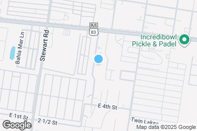 Map image of the property - 614 San Antonio Ave