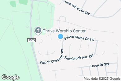 Map image of the property - 4646 Falcon Chase Dr SW
