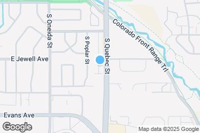 Map image of the property - 1954 S Poplar Ct