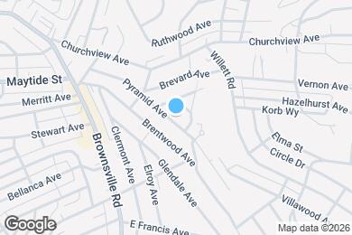 Map image of the property - 3011 Pyramid Ave