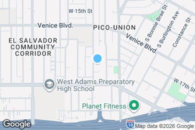 Map image of the property - 1766 Magnolia Ave