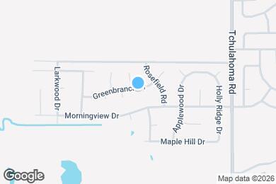 Map image of the property - 3103 Greenbranch Dr