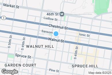 Map image of the property - 4633 Walnut St