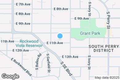 Map image of the property - 927 E 11th Ave
