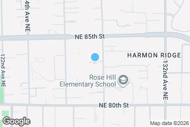 Map image of the property - 12713 NE 83rd Ct