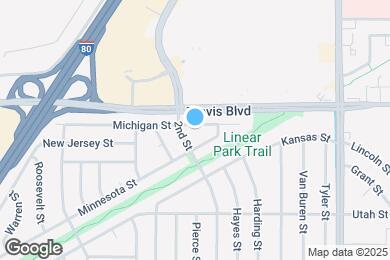 Map image of the property - 1467 Michigan St