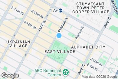 Map image of the property - 301 E 10th St