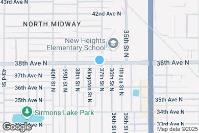 Map image of the property - 3700 38th Ave N