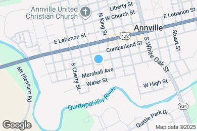 Map image of the property - 238 W Queen St