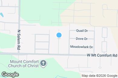 Map image of the property - 2332 N Gooseberry Ln
