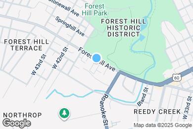Map image of the property - 4030 Forest Hill Ave
