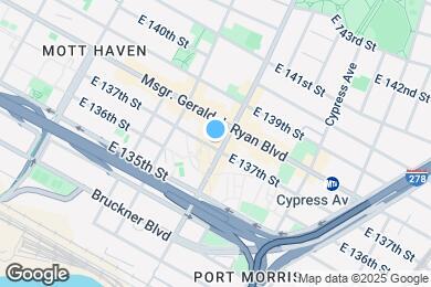 Map image of the property - 555 E 137th St