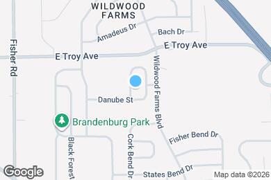 Map image of the property - 3105 Arrowroot Ln