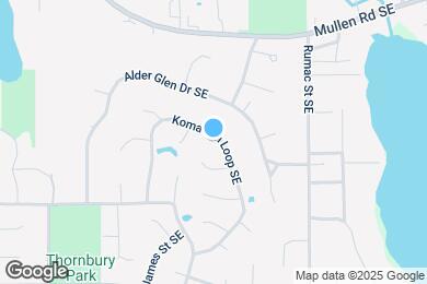 Map image of the property - 5513 Komachin Loop SE