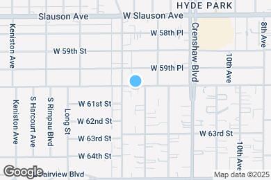 Map image of the property - 3536 W 60th St