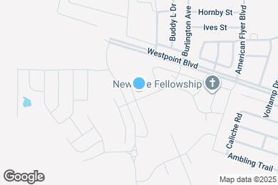 Map image of the property - 1029 Sleepy Owl Ln