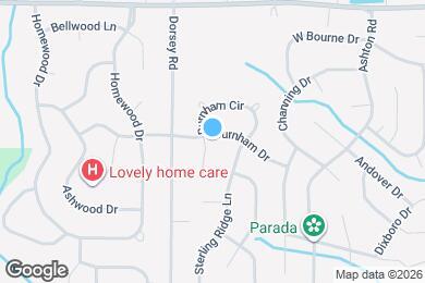 Map image of the property - 8866 Burnham Way