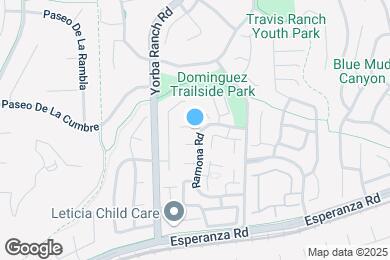 Map image of the property - 21112 Via Corrillo