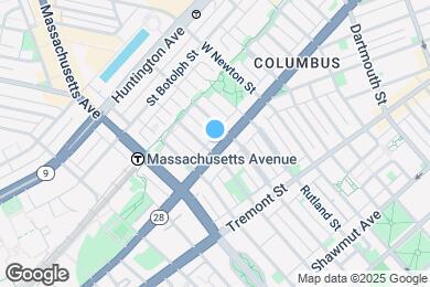 Map image of the property - 529 Columbus Ave