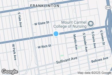 Map image of the property - 187 Avondale Ave