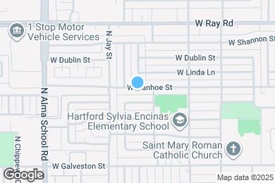 Map image of the property - 743 W Ivanhoe St