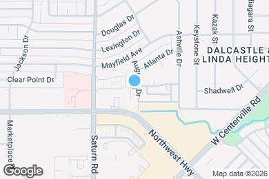 Map image of the property - 4301 Augusta Dr