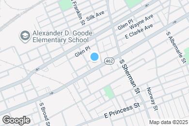 Map image of the property - 663 E Market St