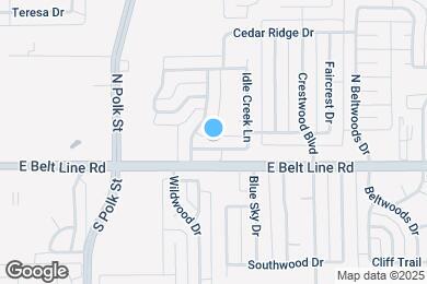 Map image of the property - 911 Teakwood Ln