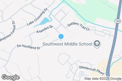 Map image of the property - 15123 De Havilland Dr