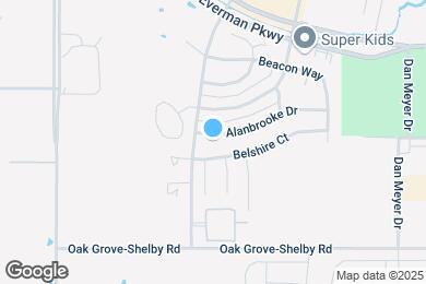 Map image of the property - 1812 Alanbrooke Dr