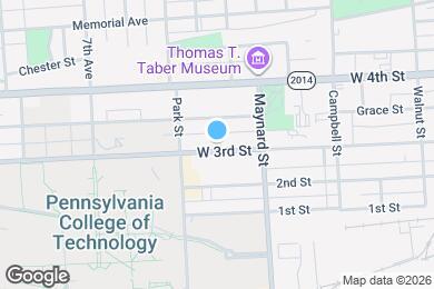 Map image of the property - 936 W 3rd St
