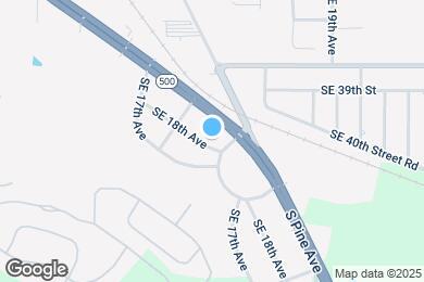 Map image of the property - 3961 SE 18th Ave