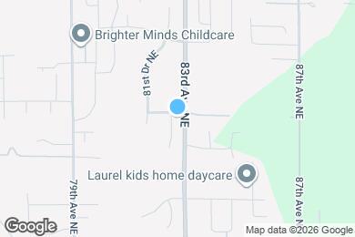 Map image of the property - 3217 82nd Dr NE