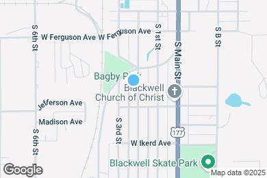 Map image of the property - 1025 S 2nd St