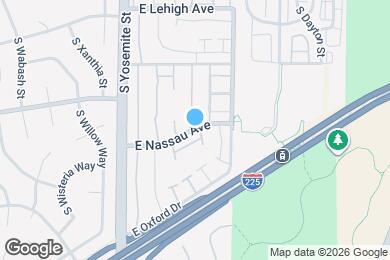 Map image of the property - 9168 E Nassau Ave