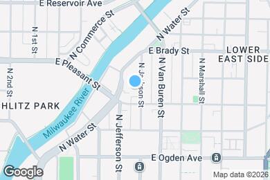 Map image of the property - 1623 N Jackson St