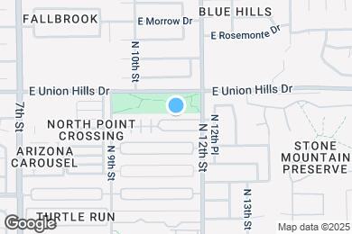 Map image of the property - 1102 E Villa Theresa Dr